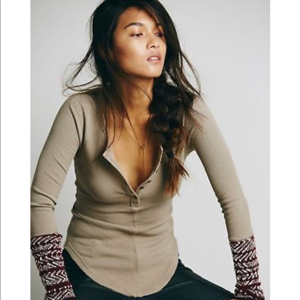 Free People Thermal Top